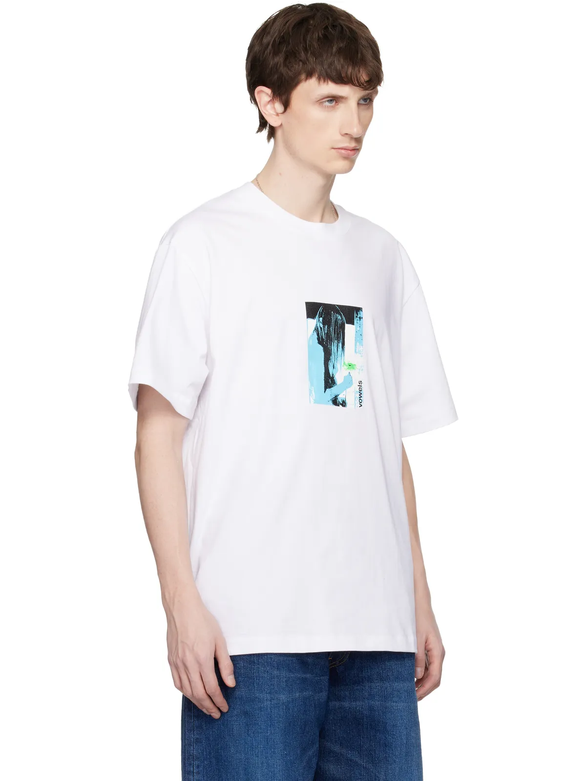 vowels Flower Tシャツ - 画像2