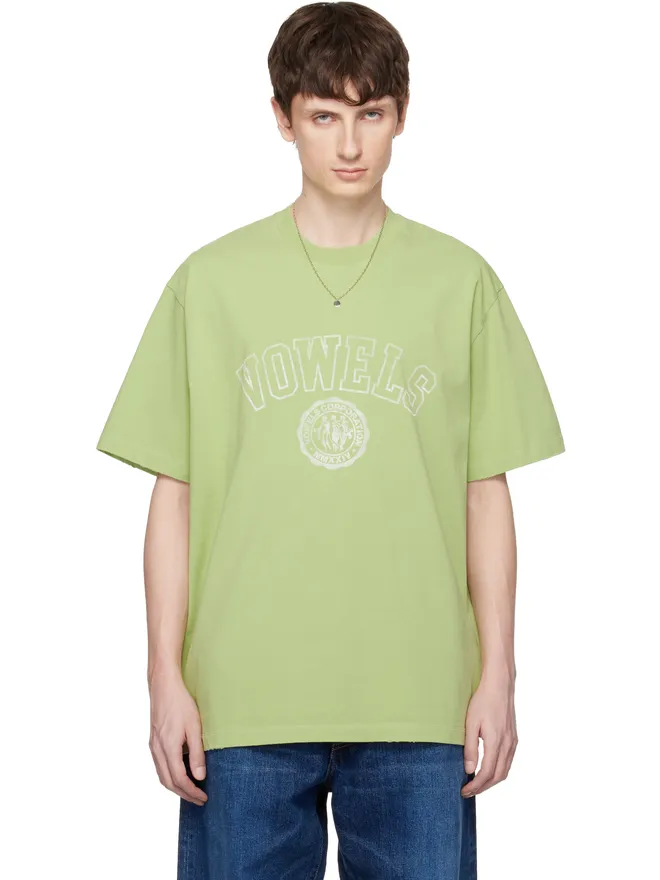 vowels vowels Faded Collegiate Tシャツの商品画像