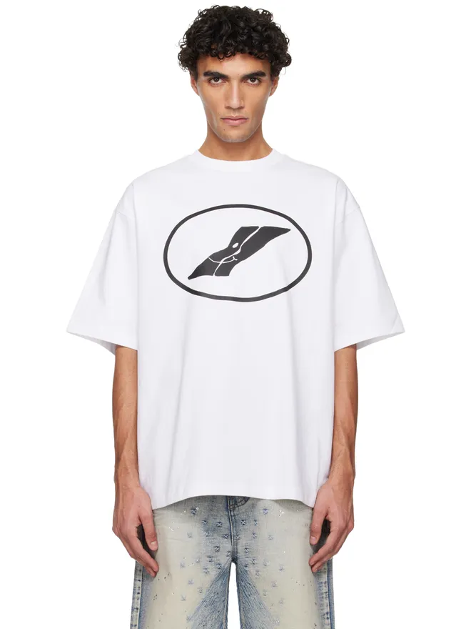 WE11DONE WE11DONE Smile Logo Tシャツの商品画像