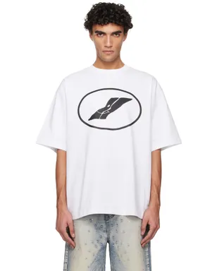 WE11DONE Smile Logo Tシャツ - サムネイル1