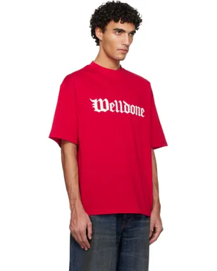 WE11DONE Gothic Logo Tシャツ - サムネイル2