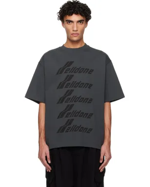 WE11DONE 'We11done' Front Logo Tシャツ - サムネイル1