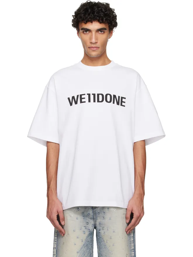 WE11DONE WE11DONE Large Basic Logo Tシャツの商品画像