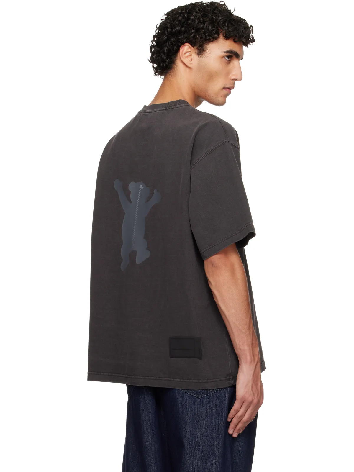 WE11DONE Teddy Logo Tシャツ - 画像3
