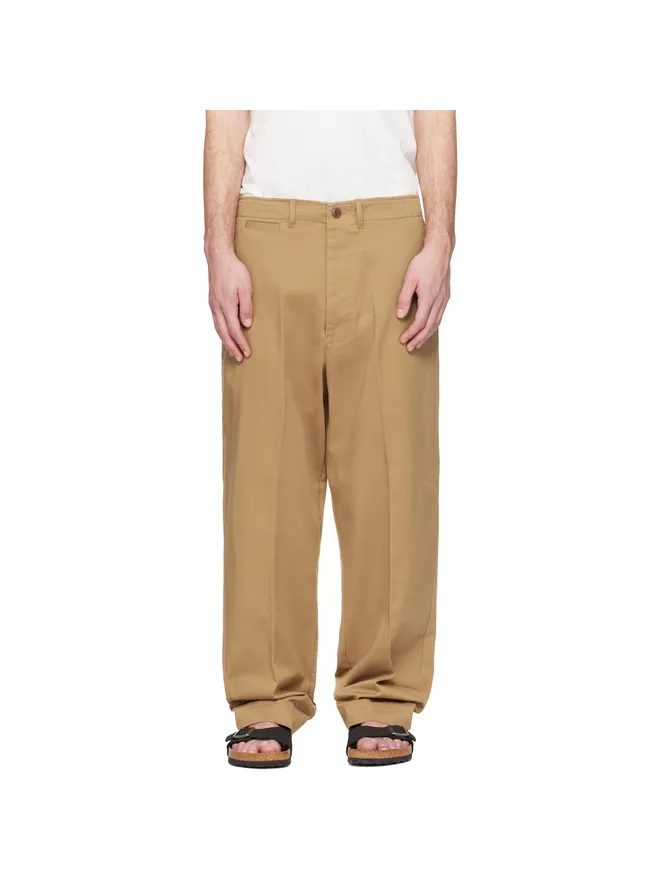 Merz b. Schwanen Merz b. Schwanen 1920s コットンツイル ワーク チノパンツの商品画像