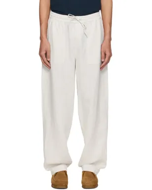 Merz b. Schwanen Worker's Linen ドローストリング トラウザーズ - サムネイル1