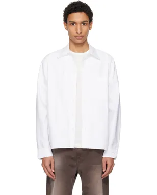 Merz b. Schwanen Modern-Cut コットン オックスフォード 長袖シャツ - サムネイル1