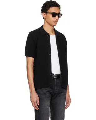 Merz b. Schwanen 1961 Ribbed Cotton Knit シャツ - サムネイル2