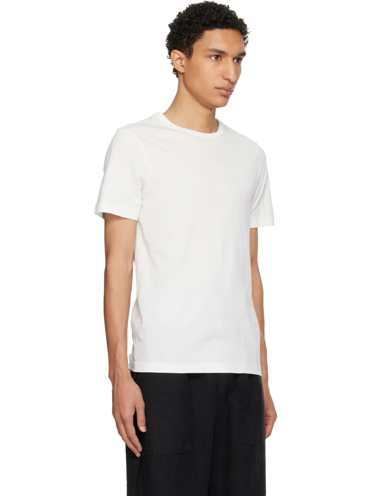 Merz b. Schwanen 1950s Loopwheeled Classic Fit ライトウェイト Tシャツ - 画像2