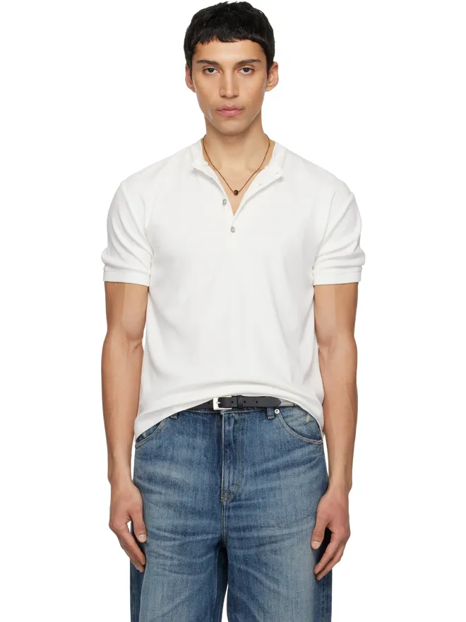 CARRER CARRER Dorven ヘンリーネック Tシャツの商品画像
