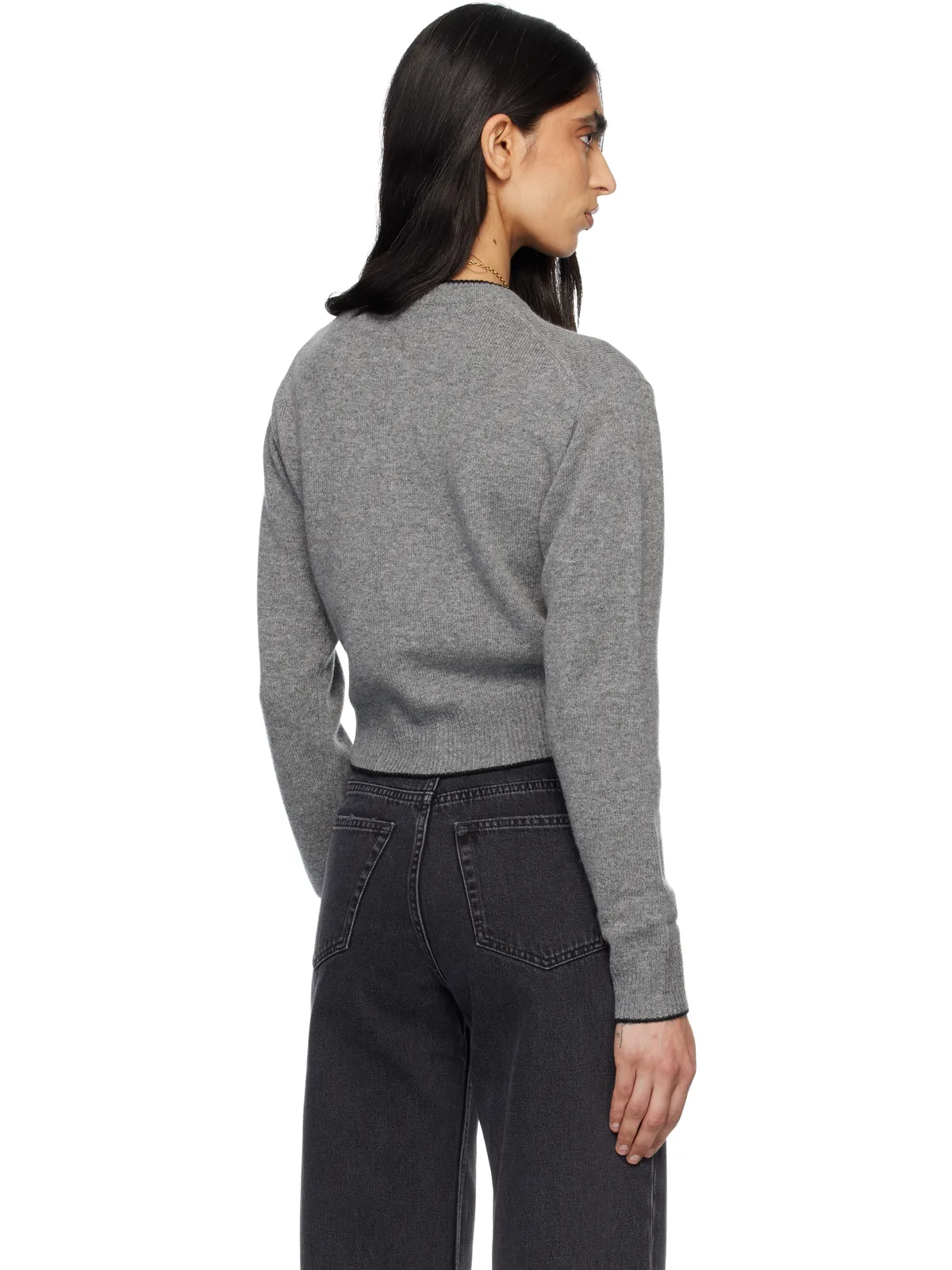 Chloe フィット ロゴ カーディガン - 画像3