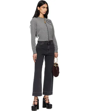 Chloe フィット ロゴ カーディガン - サムネイル4