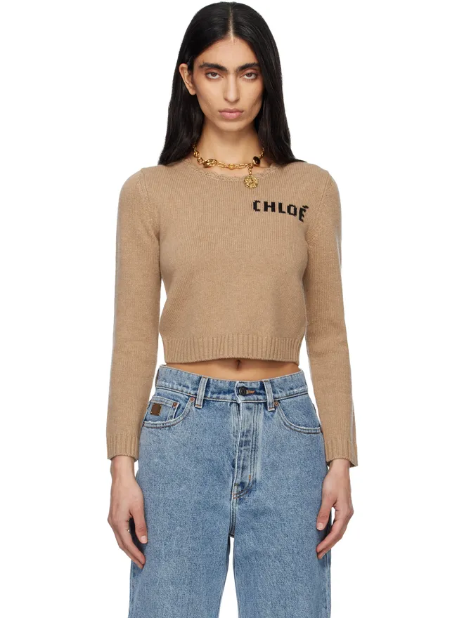 Chloe Chloe チャンキー ウールニット セーターの商品画像