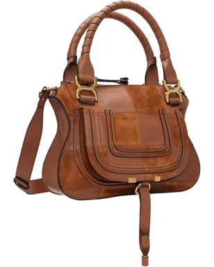 Chloe スモール Marcie グレイン＆スエードレザー ショルダーバッグ - サムネイル2