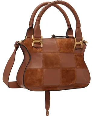 Chloe スモール Marcie グレイン＆スエードレザー ショルダーバッグ - サムネイル3
