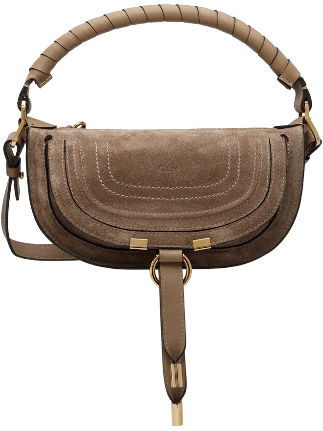 Chloe Chloe ミニ Marcie スエードレザー ショルダーバッグの商品画像