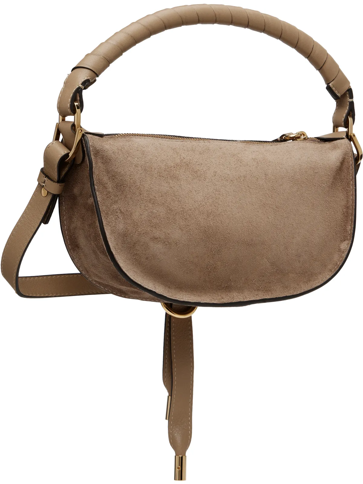 Chloe ミニ Marcie スエードレザー ショルダーバッグ - 画像3
