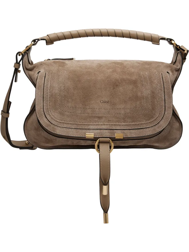 Chloe Chloe スモール Marcie スエードレザー ショルダーバッグの商品画像