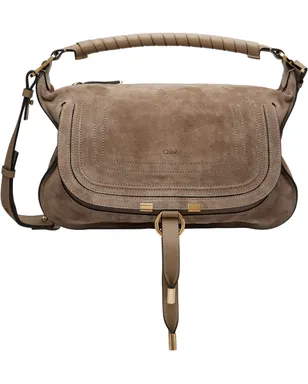 Chloe スモール Marcie スエードレザー ショルダーバッグ - サムネイル1