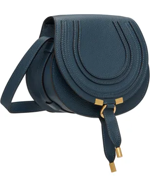 Chloe スモール Marcie グレインレザー サドルバッグ - サムネイル2