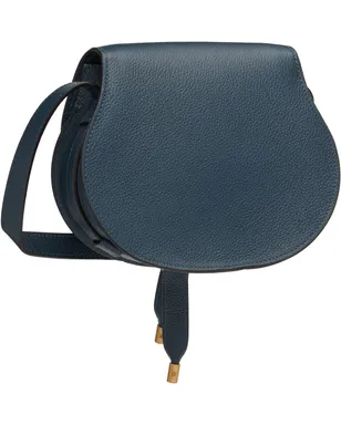 Chloe スモール Marcie グレインレザー サドルバッグ - サムネイル3