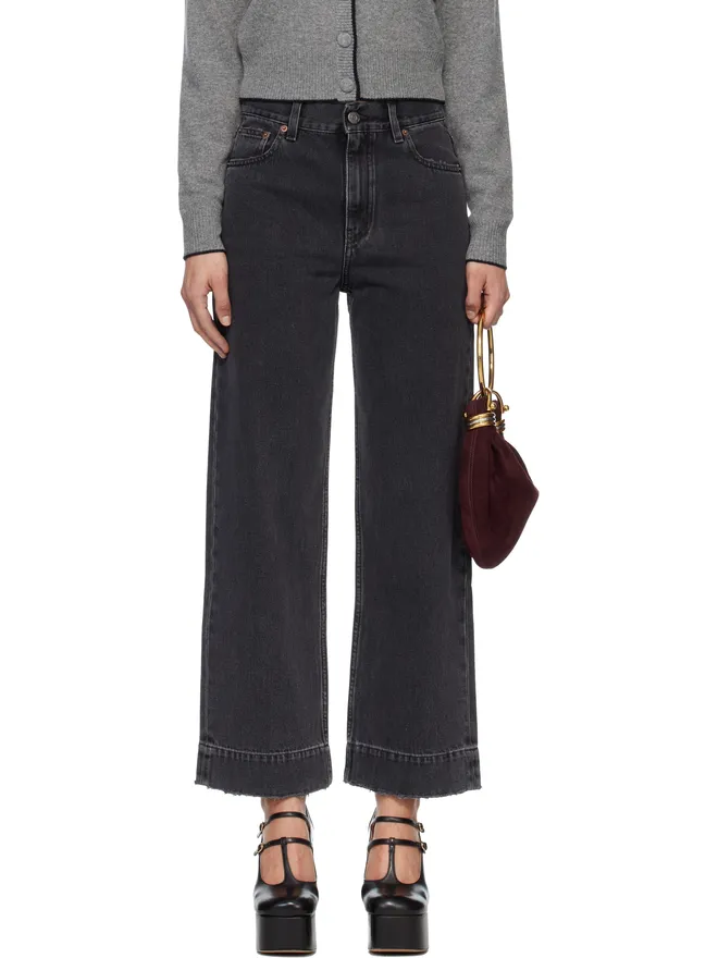 Chloe Chloe ハイウエスト クロップドジーンズの商品画像