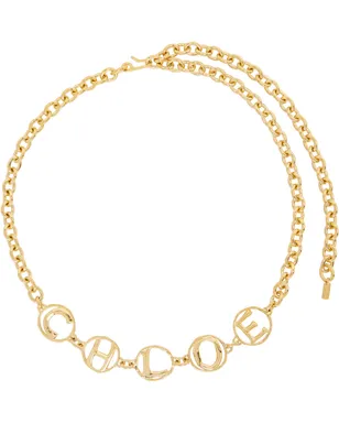 Chloe 'The Chloé Script Jewelry' ベルト - サムネイル1