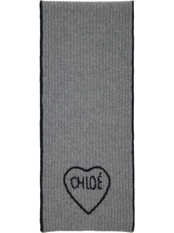 Chloe Chloe 'The Chloé Encoeur' マフラーの商品画像