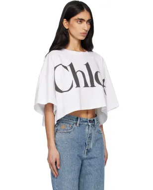 Chloe ロゴ Tシャツ - サムネイル2
