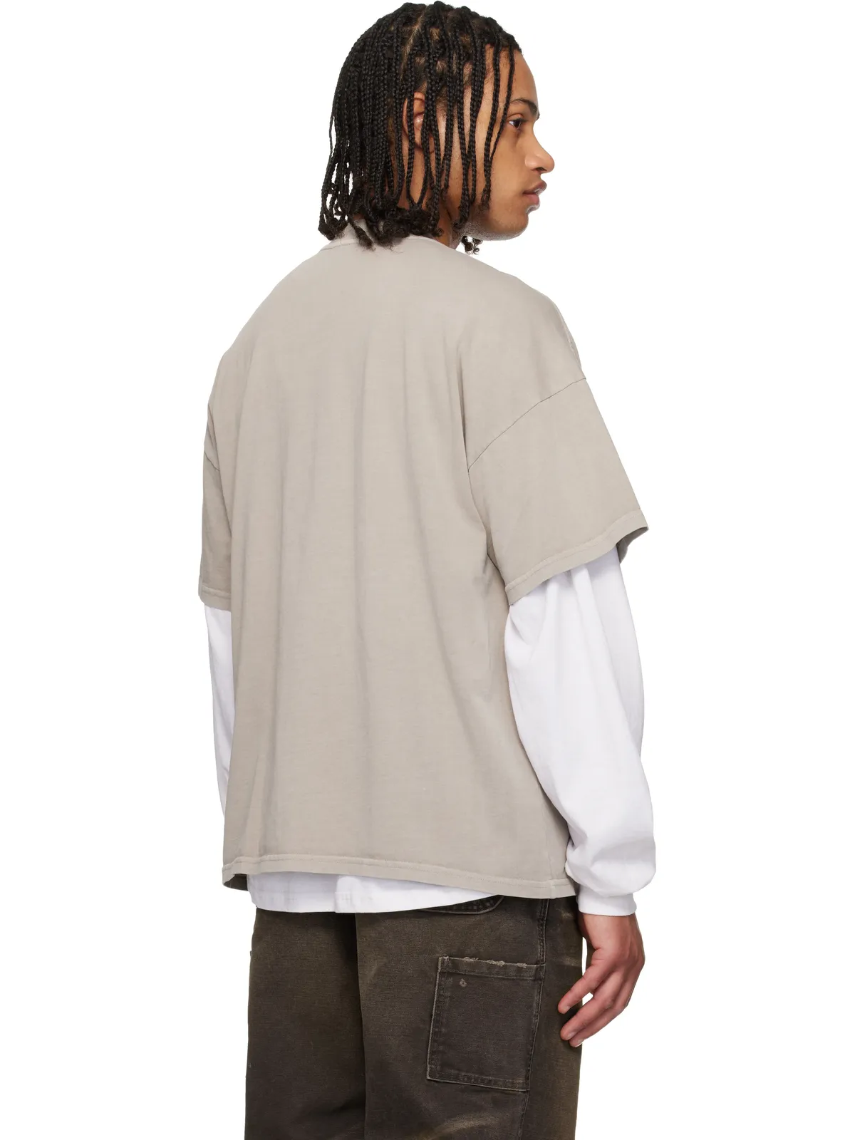 ALEXANDER DIGENOVA Taped Patch Tシャツ - 画像3