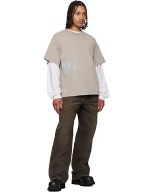 ALEXANDER DIGENOVA Taped Patch Tシャツ - サムネイル4