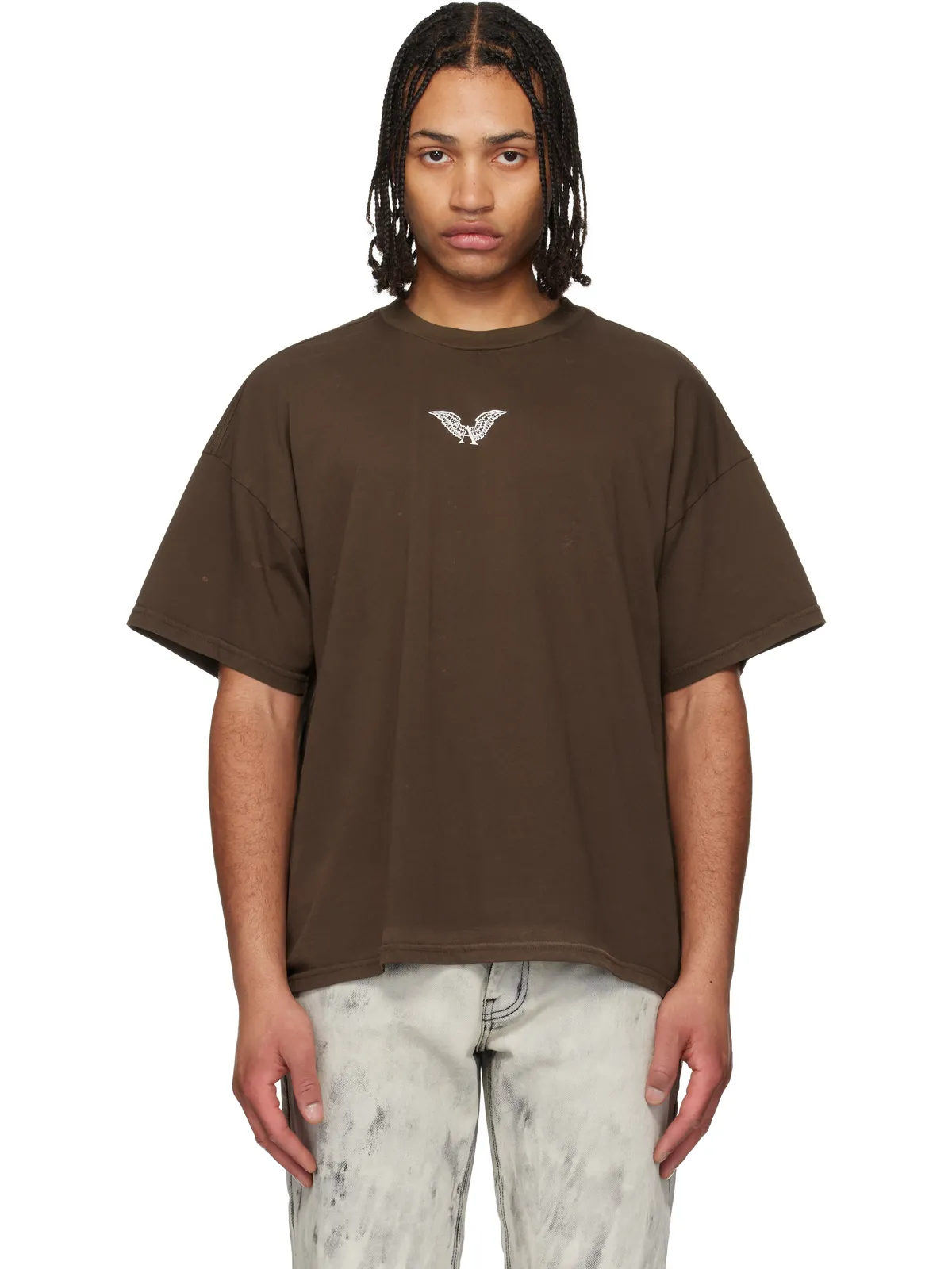 ALEXANDER DIGENOVA Logo Inside Out Tシャツ - 画像1