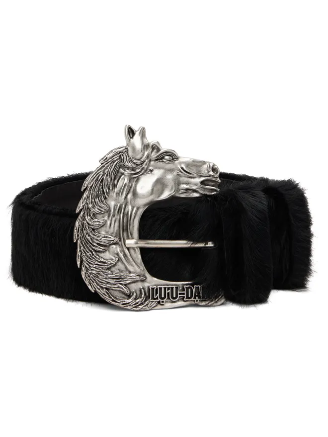 LU'U DAN LU'U DAN 'Year of the Horse' Pony Hair Cowboy ベルトの商品画像