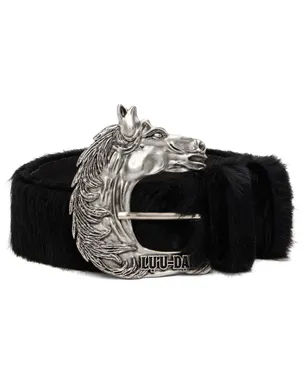 LU'U DAN 'Year of the Horse' Pony Hair Cowboy ベルト - サムネイル1