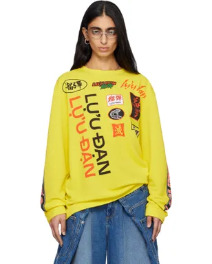LU'U DAN オーバーサイズ 長袖Tシャツ - サムネイル1