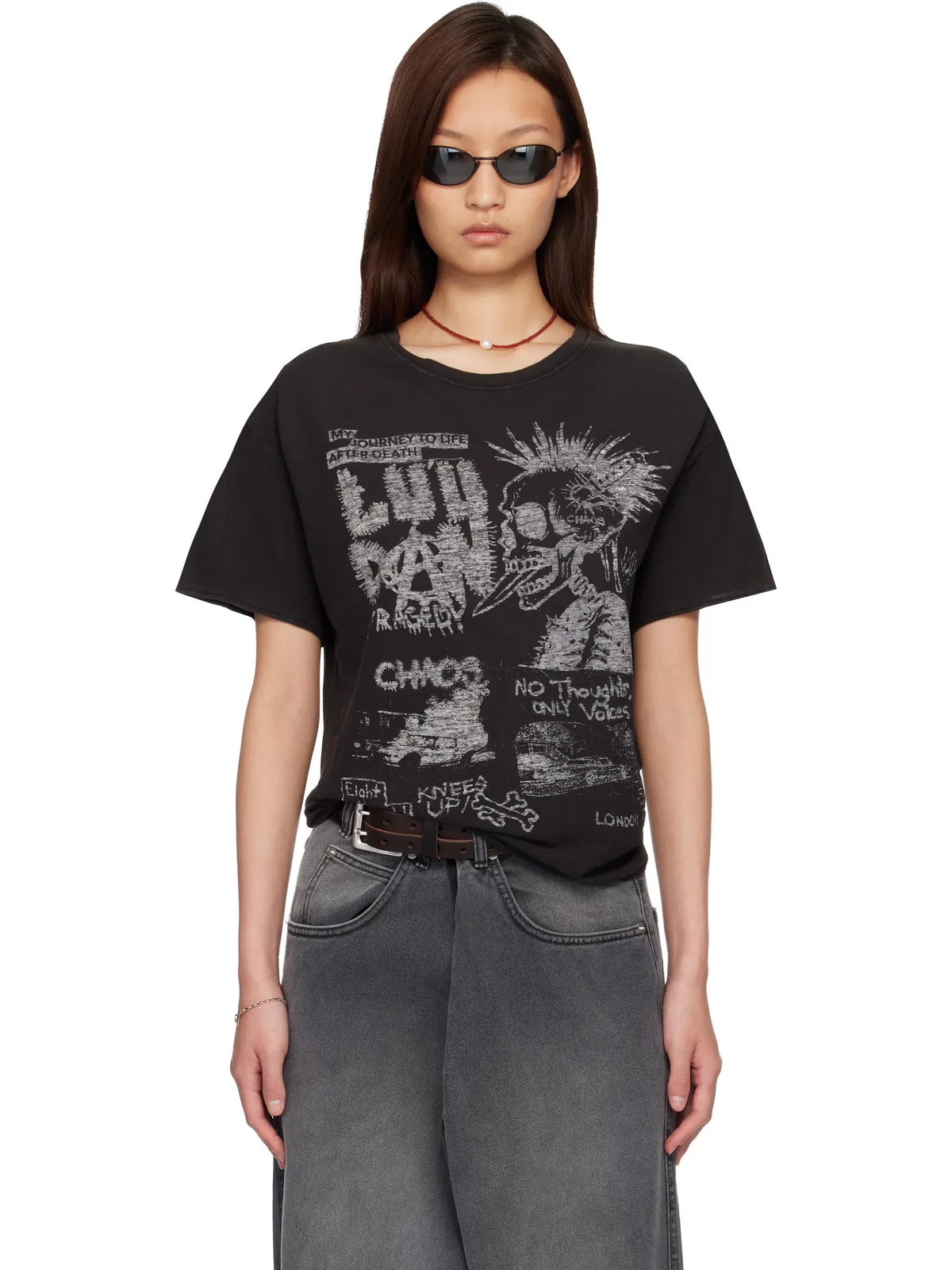 LU'U DAN Thrash Tシャツ - 画像1