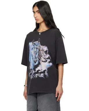 LU'U DAN 'Year of the Horse' Oversized Concert Tシャツ - サムネイル4