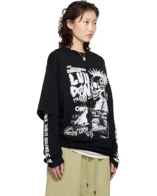 LU'U DAN Double Deck Tシャツ - サムネイル2