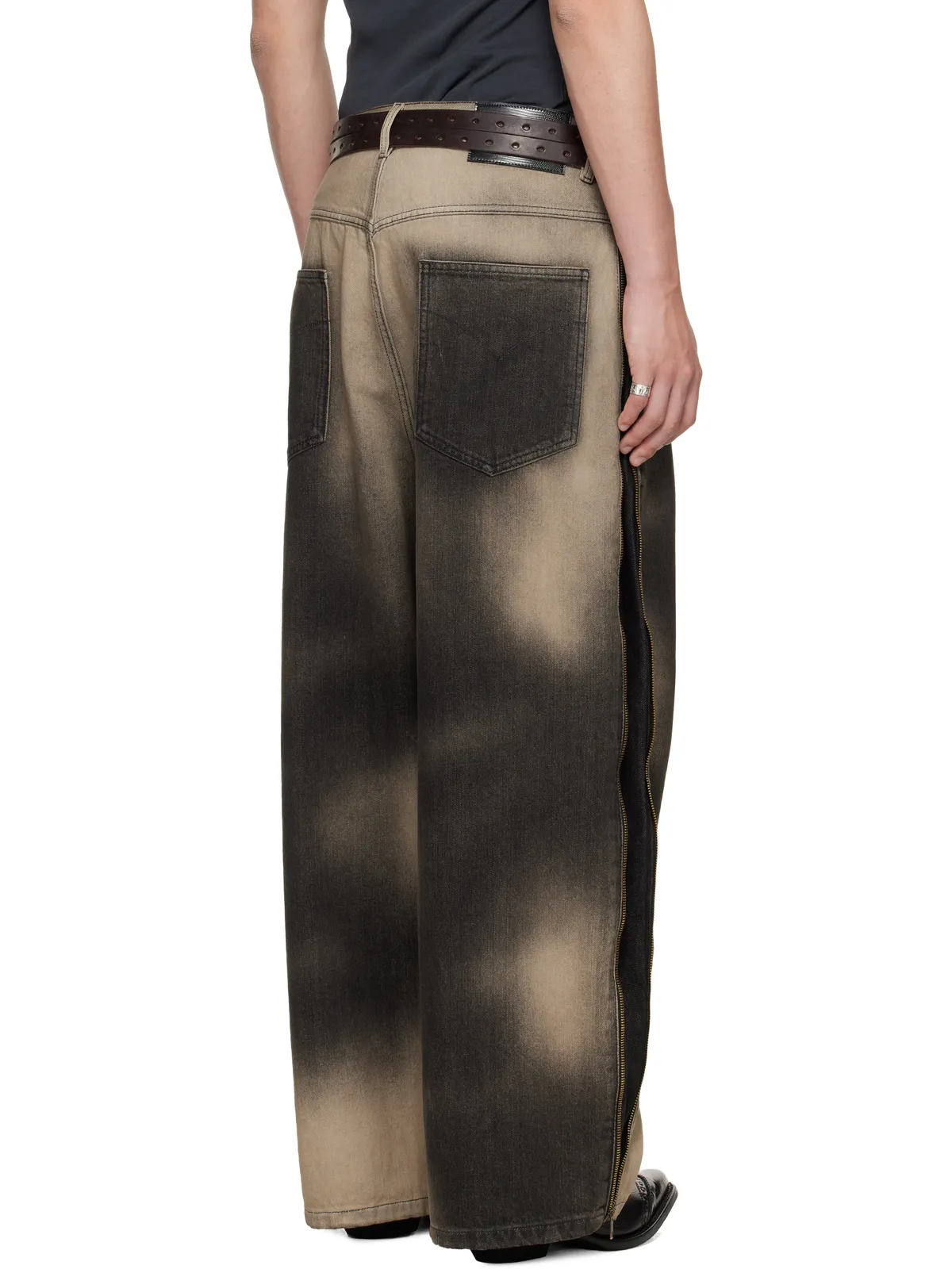 LU'U DAN Side Zip ジーンズ - 画像3