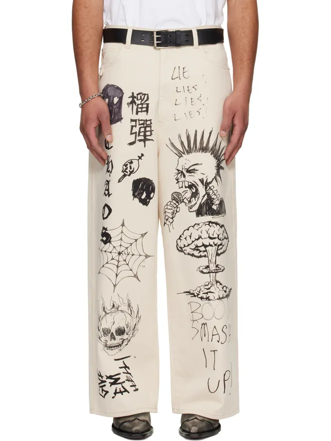 LU'U DAN LU'U DAN Blue Collar ジーンズの商品画像