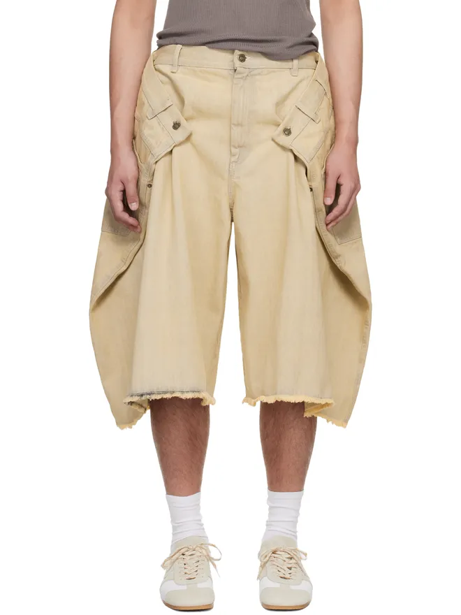 LU'U DAN LU'U DAN Maxi デニムショートパンツの商品画像