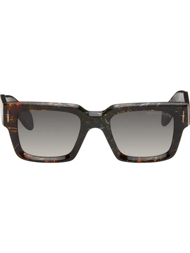 Cutler and Gross Cutler and Gross The Great Frogエディション Titan スクエアサングラスの商品画像