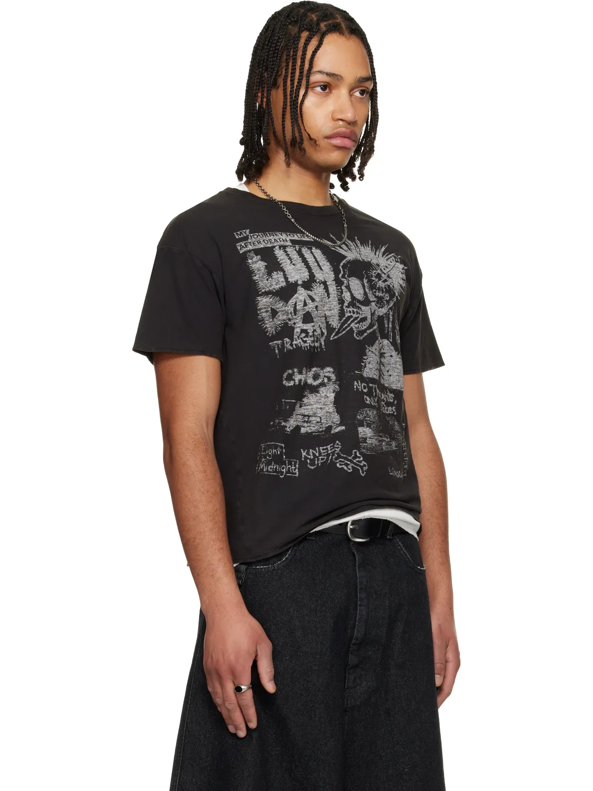 LU'U DAN Thrash Tシャツ - 画像2