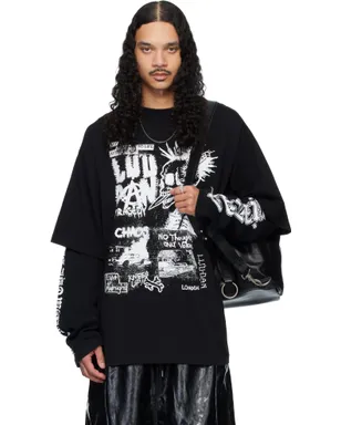 LU'U DAN Double Deck Tシャツ - サムネイル1