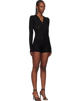 Mugler コットン ニット ボディスーツ - サムネイル2