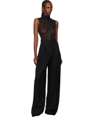 Mugler Tuxedo ノースリーブ ボディスーツ - サムネイル5