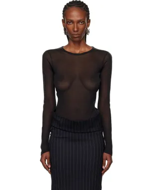 Mugler Tuxedo ボディスーツ - サムネイル1