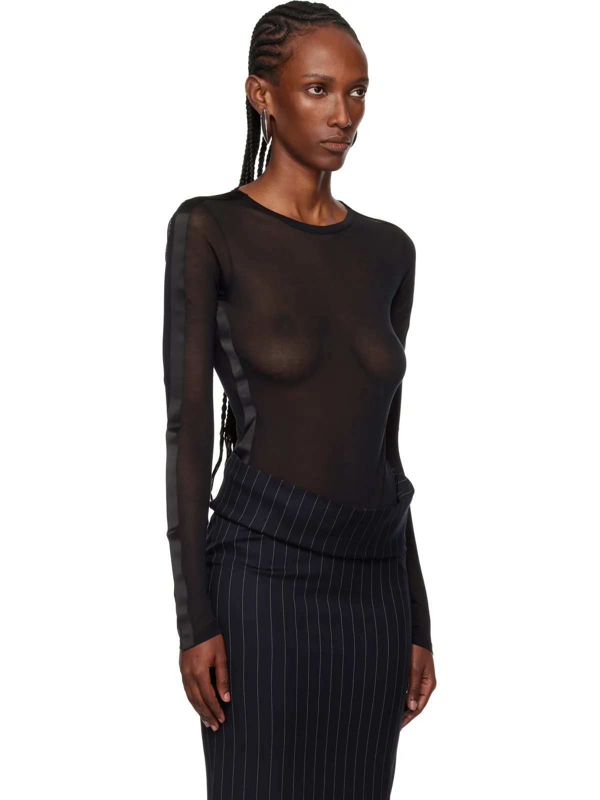 Mugler Tuxedo ボディスーツ - 画像2