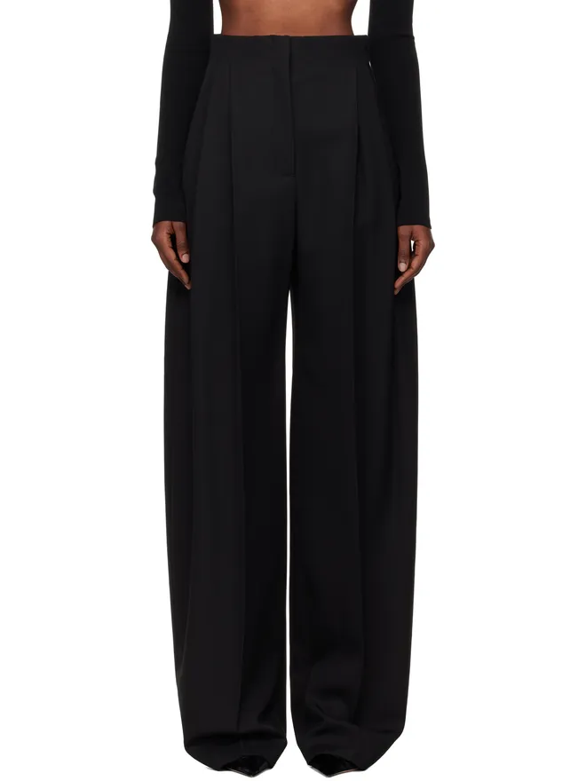 Mugler Mugler ワイド タックパンツの商品画像
