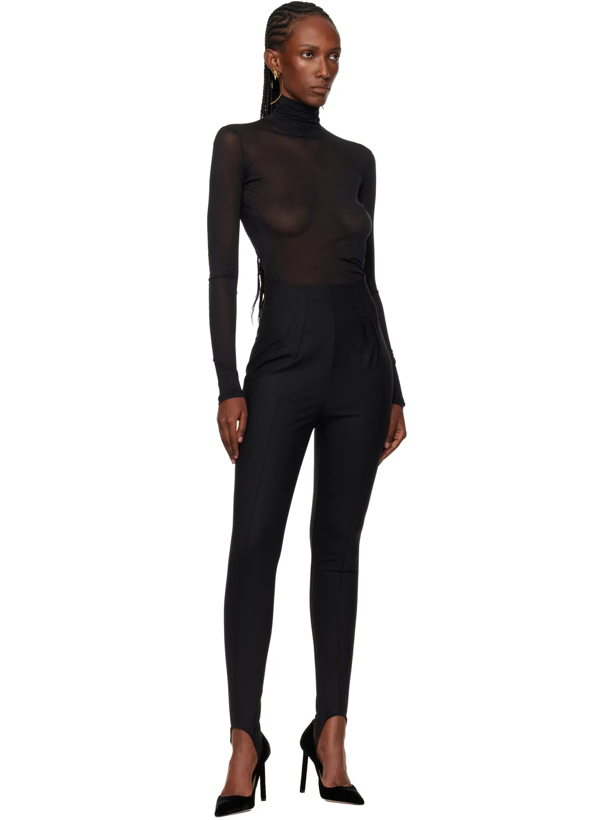 Mugler テーラード レギンス - 画像4